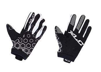 Перчатки XLC Full finger glove MTB black\white 250014806