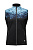 Разминочный жилет KV+ TORNADO vest man black\turquoise, 24V102.21
