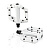 Педали XLC XLC platform pedal PD-M23 white\black 2501813623