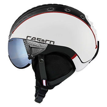 Горнолыжный шлем CASCO SP-2 Pol Comp.white-black-red 07.3716