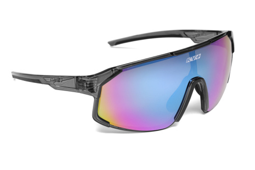 Спортивные очки KV+ ALPHA glasses grey crystal, lens crystal purple, SG15.91