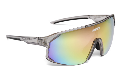 Спортивные очки KV+ ALPHA glasses warm grey crystal, lens rosegold, SG15.15