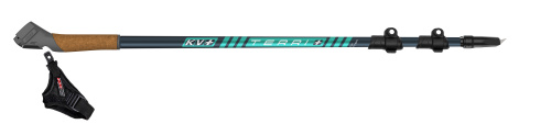Палки для ходьбы KV+ TERRI Clip\QCD 3 section telescope pole, max. 130 cm 22W03Q