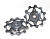 Ролик переключателя XLC rear derailleur pully PU-A02colour: titanium 2501106701