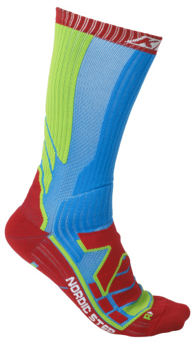 Носки KV+ Socks NORDIC STEP (long) blue\red\green 6U21.2