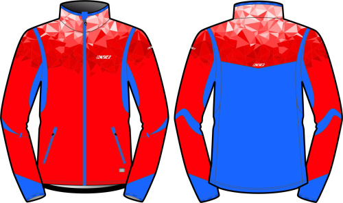 Разминочная куртка KV+ TORNADO jacket man red\blue, 22V104.32