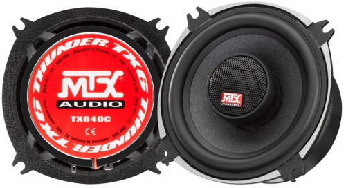 Автомобильная двухполосная коаксиальная акустика MTX TX640C