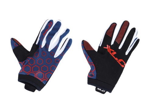 Перчатки XLC Full finger glove MTB red 250014805