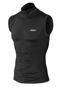 Разминочный жилет KV+ SEAMLESS vest black 8S30.1