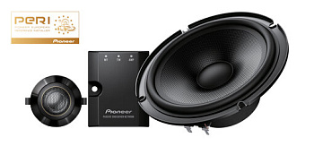 Автомобильная двухполосная компонентная акустика PIONEER TS-Z65C