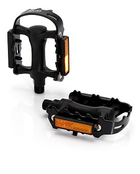 Педали XLC MTB-Pedal SteelCage PD-M01 Plastic body, black SB-Plus 2501810000