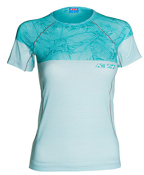 Футболка KV+ SPRINT T-shirt woman, turquoise, 23SW01.2