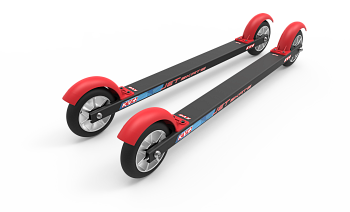 Лыжероллеры KV+ ROLLERSKI JET SKATE 60 cm standart wheels, 22RS08