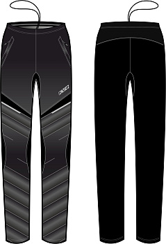 Брюки утеплённые KV+ ARTICO pants woman black 22V114.1