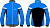 Разминочная куртка KV+ CROSS jacket blue, 23V110.2J