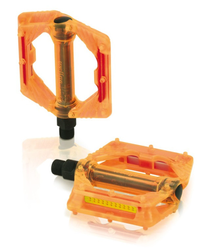 Педали XLC Platform-Pedal PD-M16 transparent orange 2501813604