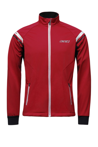Разминочная куртка KV+ CROSS jacket unisex red, 23V110.3