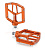 Педали XLC MTB\ATB-Pedal PD-M14 orange, 320g 2501813116