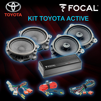 Комплект для замены штатной акустической системы FOCAL KIT Toyota Active