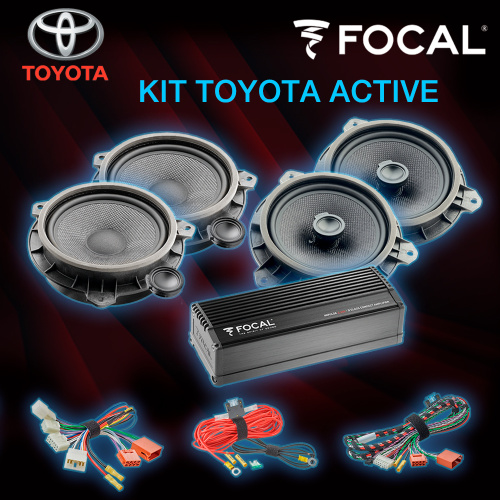 Комплект для замены штатной акустической системы FOCAL KIT Toyota Active