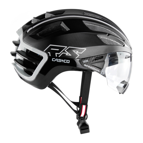 Велосипедный шлем CASCO SPEEDairo2 black with visor 04.1572